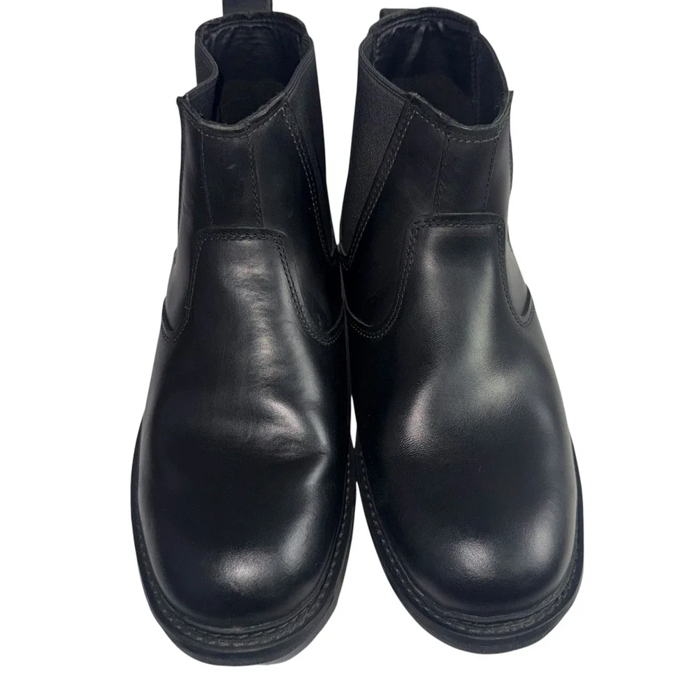 Timberland Tremont Chelsea Boots Mens 10W‎ Black Good Earthkeepers Leather 5124A